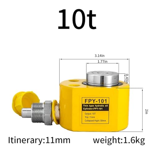 Gato hidrocilindro de 10T: potencia y control preciso de elevación 3