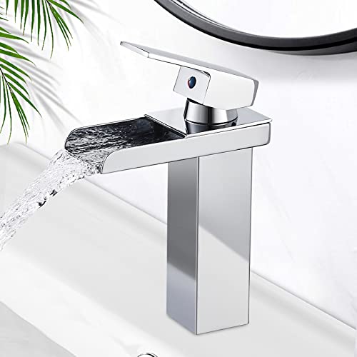 Robinet de lavabo cascade en acier inoxydable pour transformer votre salle de bain en spa
