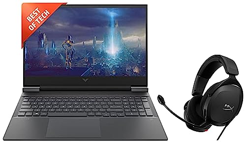 Image of HP Victus Gaming Laptop 11th Gen Intel Core i5-11400H16.1 inch(40.9 cm) FHD IPS Gaming Laptop & HyperX Cloud Stinger Gaming Headset