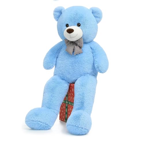Image of 4 Feet SkyBlue Teddy Bear - Ultra-Soft Fluffy Stuffed Toy 48 Inches (4 Feet, SkyBlue)
