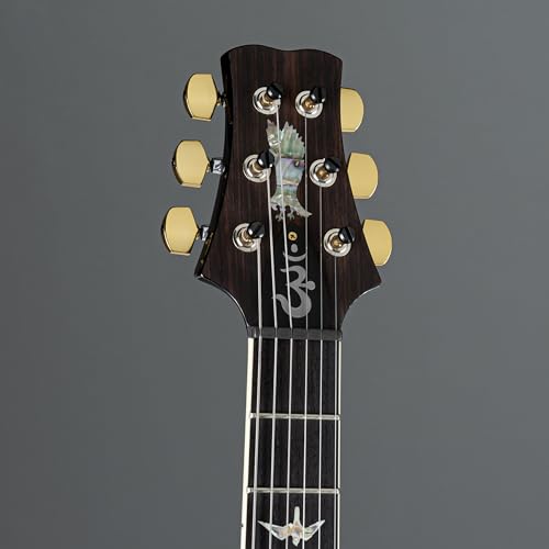 PRS Santana Retro 10 Top Quilt CC Faded Whale Blue #23 0361706 – Guitare Électrique Personnalisée - Les Beatles, Paul McCartney, John Lennon, RIngo Starr, George Harrison PRS Santana Retro 10 Top Quilt CC Faded Whale Blue #23 0361706 - Guitare Électrique Personnalisée – Image 5