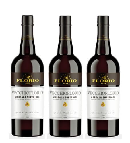3x 0,75l - Cantine Florio - Vecchioflorio - Marsala Superiore - secco
