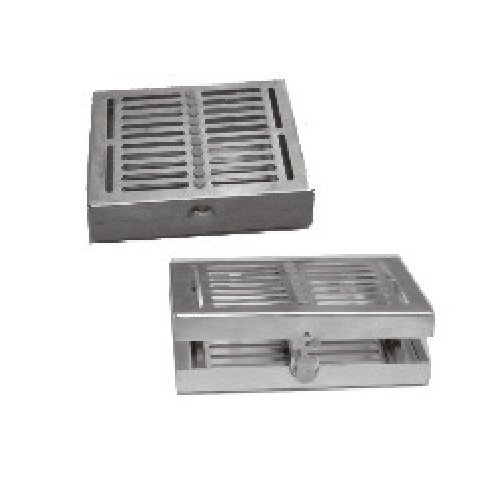 comdent 28  2416  5 bandeja de cassette esterilización para 5 instrumentos, 185 x 70 x 35 mm