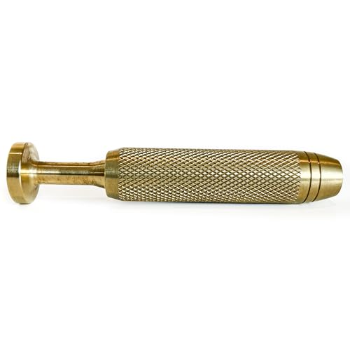 Heritage Brass Tobacco Pipe Tamper Tool - Vintage Solid Brass Pipe Packer, Gift for Pipe Smokers