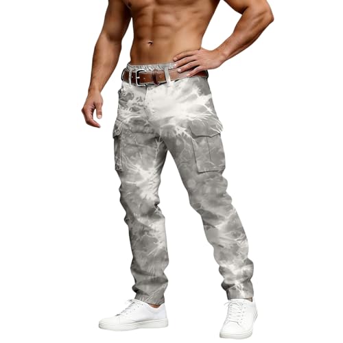 Pantalon jogging cargo blanc pour vos activités outdoor et le travail