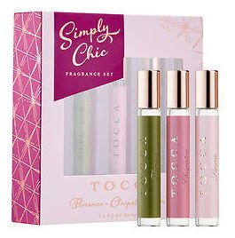 Tocca Simply Chic Mini Fragrances Set ~ Florence, Cleopatra, Simone