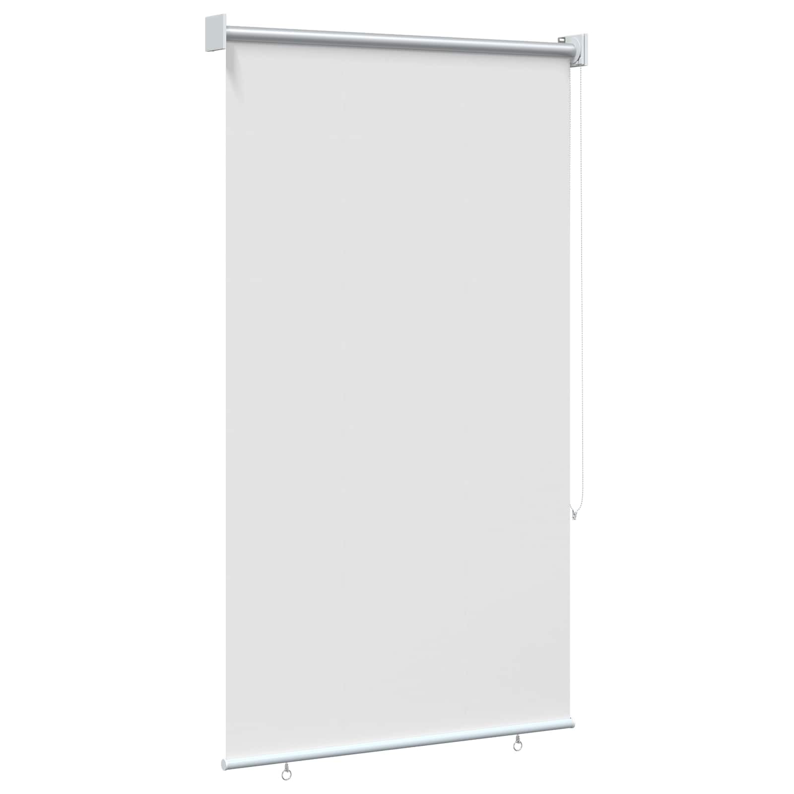 Tenda a rullo bianca, 60 x 230 cm, protezione solare, tenda | Protezione dagli sguardi indiscreti per soggiorno e camera da letto. Efficace protezione termica con montaggio a soffitto o a