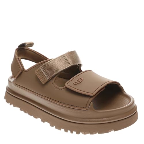 UGG GoldenGlow Sandale Glissante, Marron Bison, 24 EU