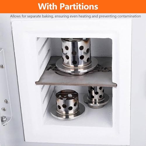 Horno de mufla eléctrico cerrado de 1150 ℃ para evitar fisuras en cerámica y porcelana 8