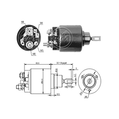 Automático Motor de Partida GOL SANTANA (ZM571)