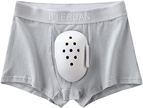 Breathable Boxer Shorts for Boys After Circumcision, Circumcision Underwear, Post Circumcision Underwear, Surgery Recovery(GRAY,XS-XSmall)