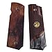 Cool Hand 1911 Wood Grips, Grips Gold Screws Included, Full Size (Government/Commander), Checker Diamond Cut or w/Patriotic US Logo or Honey Comb Texture, Ambi Safety Cut (Rosewood w/Black Pearl)