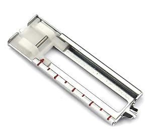 ZIGZAGSTORM 9869488200 Snap On Slide Buttonhole Presser Foot for Pfaff Sewing Machine ALT : 820257-096 - 9869488200