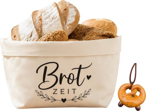 Produktfoto von YJAUBKJOG Brotkorb Stoff, 2-teilig, Einweihungsgeschenk Haus