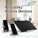 BoxWave Stand and Mount Compatible with UPERFECT Y Portable Monitor Freestanding Touchscreen (15.6 in) - VersaView Aluminum Stand, Portable, Multi Angle Viewing Sturdy