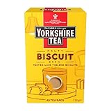 Yorkshire Tea - Malty Biscuit Brew - Schwarzer Tee mit Keksgeschmack - Aus Verantwortungsvoller Herkunft - 40 Teebeutel