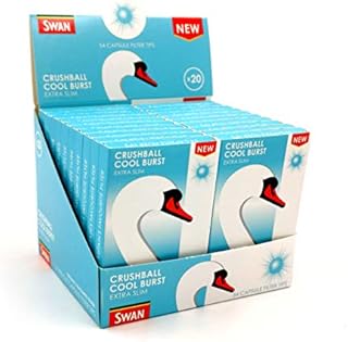 Swan Cool Burst Crushball Extra Slim Filter Tips (10)