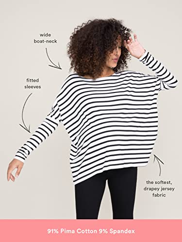 HATCH Longsleeve Maternity Crewneck Tee #TOP29