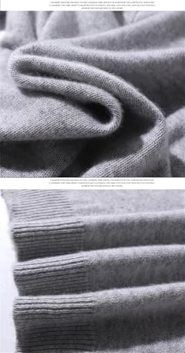 Men Cashmere Sweater V-Neck Long Sleeve Knitted Sweater Men's Loose Knitted Pullovers Jumper3