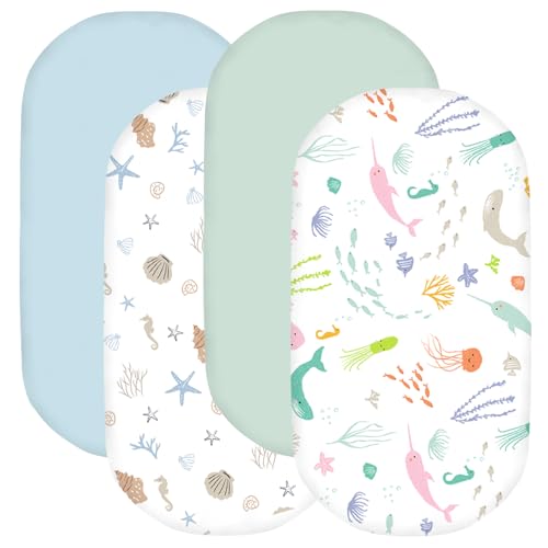 Little Grape Land Baby Bassinet Sheet Sets