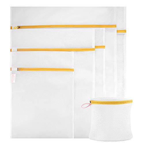 Ecooe 6 Packs of Premium Laundry Mesh Wash Bags for Laundry Travel Net Laundry Bag