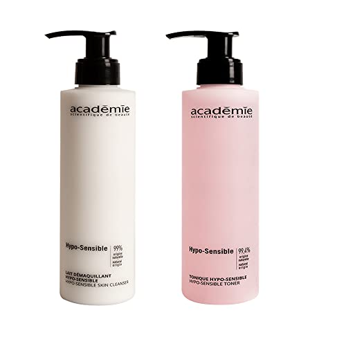 Lait démaquillant Academie et son tonique pour votre rituel beauté du soir