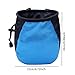 predolo Chalk Bag for Weightlifting and Climbing with Refillable Feature, Blue
