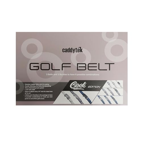 CaddyTek Golf Belt, Cool Edition