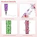 Bosreroy 30 Glitter Beadable Pens for DIY, Full Rhinestone Pens, Writing Tools, Ideal for Customization, Gifts and Art Projects