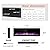 Antarctic Star 68 Inch Electric Fireplace in-Wall Recessed and Wall Mounted, Fireplace Heater and Linear Fireplace with Multicolor Flame, Timer, 750/1500W Control by Touch Panel & Remote…