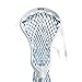 STX FiddleSTX Three Player Game Set with Two Field Player Sticks One Goalie Stick Mini Goal and Balls , White/Grey