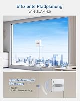 ECOVACS WINBOT Mini 2 Fensterputzroboter mit Eckbürsten & Ultraschallzerstäubung, Ultraschlank & Leicht für Schmale Fenster, Smarte Navigation, 6 App-Modi, 10-Stufiges Sicherheitssystem – Ansicht 7
