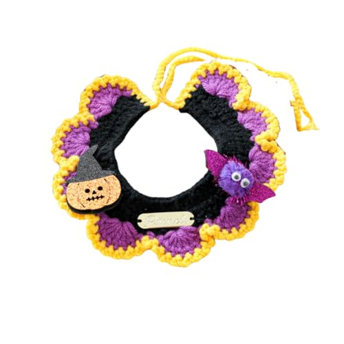 ペット 猫 スカーフ ポータブル 首輪 ハロウィン 犬 コスチ(小・中・大型犬用)