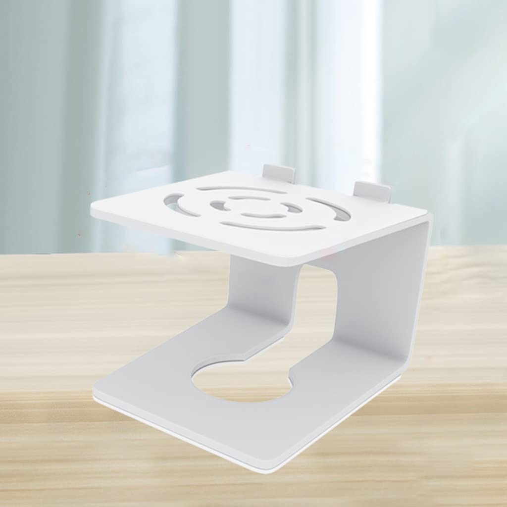 Supporto per diffusori da tavolo con cuscinetti per l'assorbimento delle vibrazioni, coppia di supporti per diffusori in metallo fino a 40 libbre, supporti per diffusori da scaffale per una migliore e