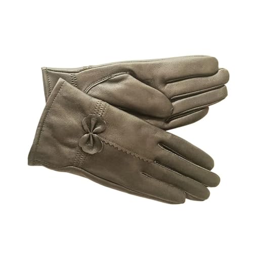Gants pour dames doublés en laine chauds et confortables en hiver