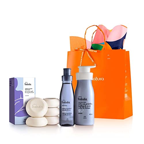 Presente Natura Tododia Algodão Ritual de Cuidados com 3 Ítens