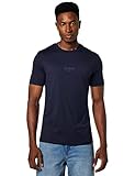Guess Herren Shirt AIDY Nachtblau/schwarz L