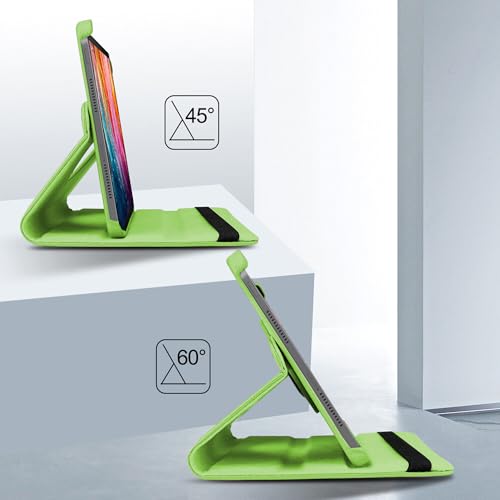 Image of TGK 360 Rotatable Smart Flip Cover for Lenovo Idea Tab Pro 12.7 Inch 2025 TB-373FU TB-375FC Tablet Case (Green)