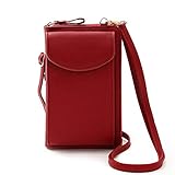 【Abmessungen】18 * 11 * 4 cm (L * B * H), (Vordere Handytasche ist um 15 * 9 * 2 cm) Gewicht: 200 g. Der circa 124cm lange Trägerriemen ist auch für meisten Erwachsene und Kinder geeignet; kannst du die Tasche als Schultertasche über die Schulter hängen oder als Crossover Bag quer über den Körper tragen.