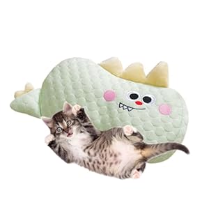 Ynnhik Schlafstierkissen Hundekissen Dinosaurier-Design