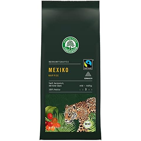 Lebensbaum Mexiko Kaffee gemahlen, Bio-Kaffee aus 100% Arabica-Bohnen Cover