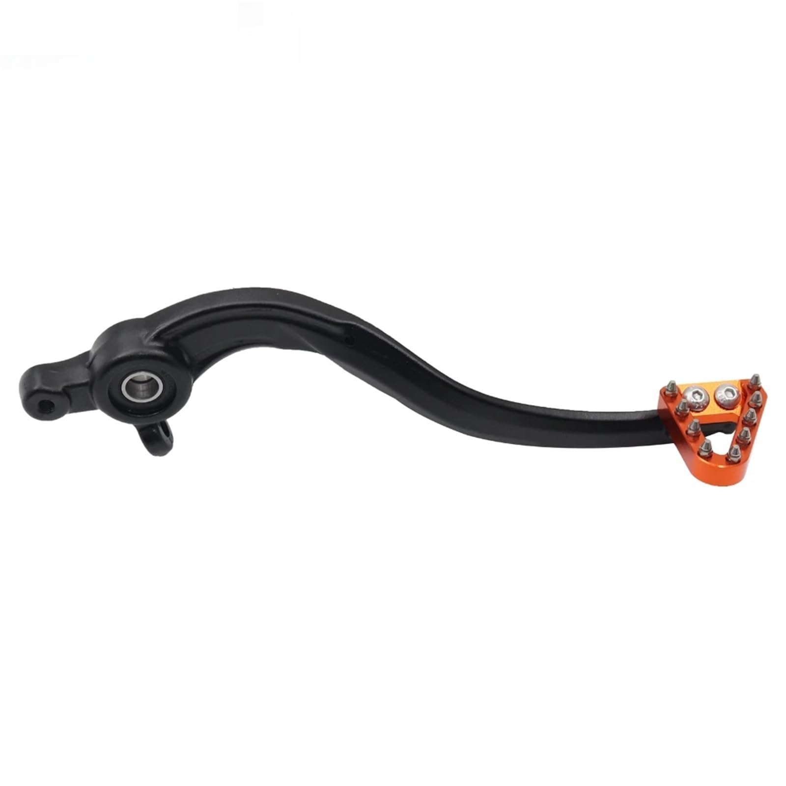 Tarcza hamulcowa do motocykla Pasuje do dźwigni hamulca tylnego pedału Husq&varna CNC akcesoriów motocyklowych sprzęt precyzyjnie obrobiony(Black orange-02)