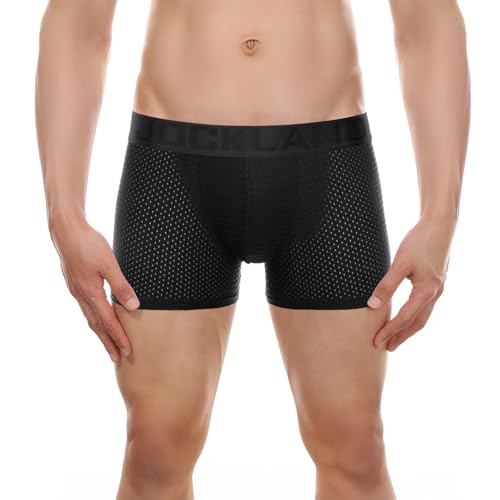 Men's Padded Underwear, Men's Breathable Butt Lifting Boxer Briefs with Removable Pads2