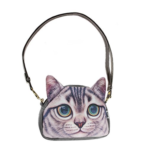 Preisvergleich Produktbild Liying Neu Umhängetasche Handtascher Schultasche Trage Tasche Reisetasche Katze Klein