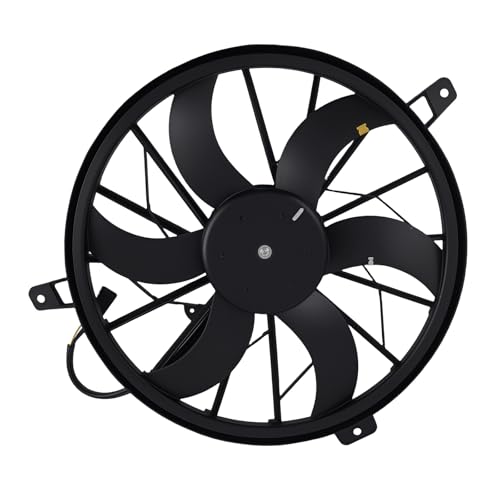 maXpeedingrods Radiator Cooling Fan Assembly for Jeep Grand Cherokee 4.0L 2004 (submodel: Laredo Limited Special Edition) 52079528AD 620041 52080127AA