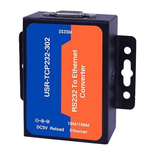 Convertidor de Ethernet RS232 TCP232-302 para transmisión de datos IP sin pérdidas