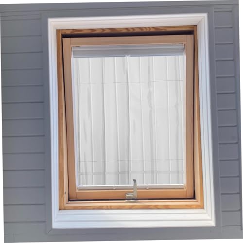 Película decorativa de ventana blanca Cabilock 100x40cm miniatura 4