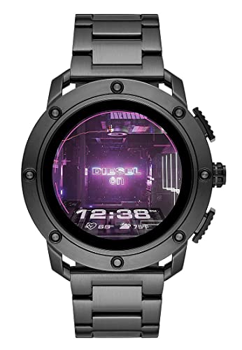 Diesel Reloj inteligente Axial de acero inoxidable para hombres, reloj...