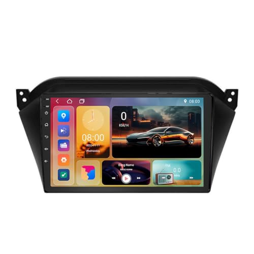 Autoradio 2 DIN Carplay sans fil et Android Auto pour JAC Refine S2 2015-2019 écran tactile 9" SWC