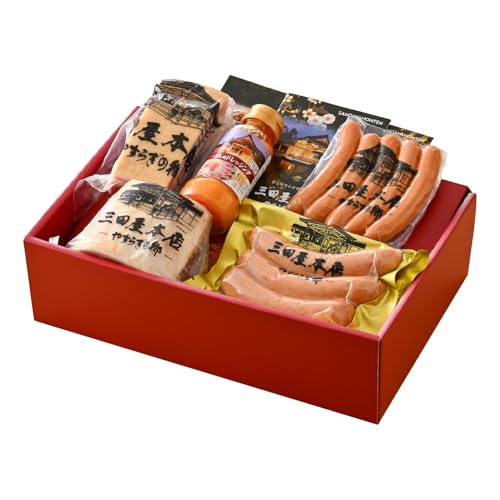 三田屋本店ロースハム5種詰合せ / ハム 燻煙 お歳暮 レストラン オードブル ロース ロースハム 詰め合わせ セット おためし 兵庫県 三田屋 本店 テレビ TV 紹介 冷蔵